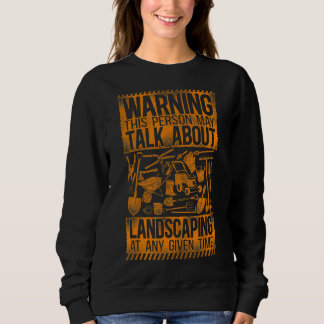 Landschaftsarchitekt Vintag Sweatshirt