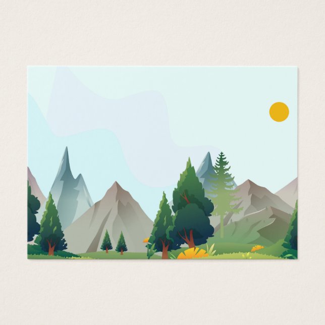 Landschaftsbild (Vorderseite)