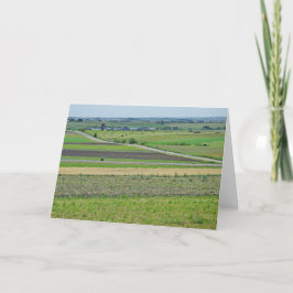 Landschaftsbild der Landschaft des Mittleren Weste Karte