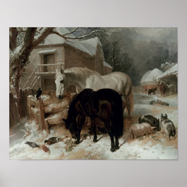 Landschaftsbild Poster (Vorne)