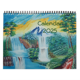 Landschaftsbilder und Fotografie 2025 Kalender