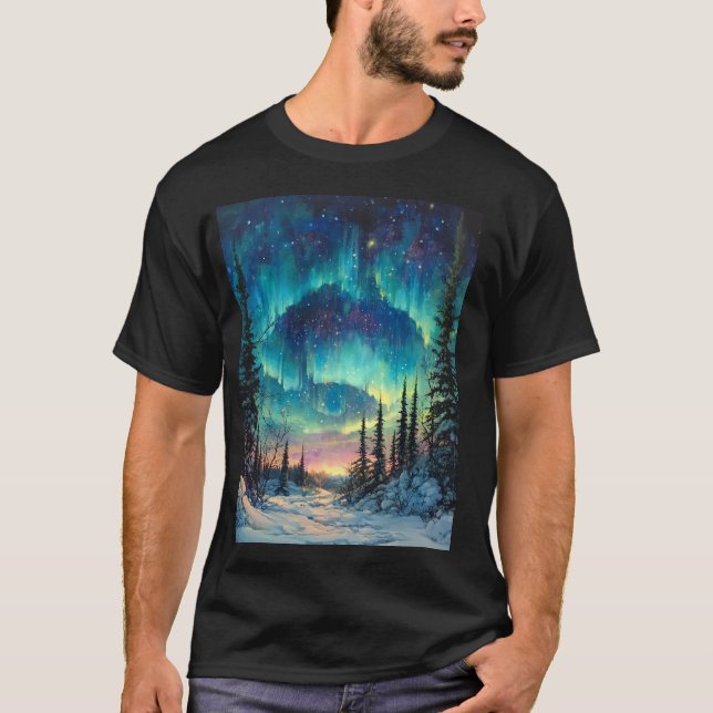 Landschaftsdesign T-Shirt (Vorderseite)