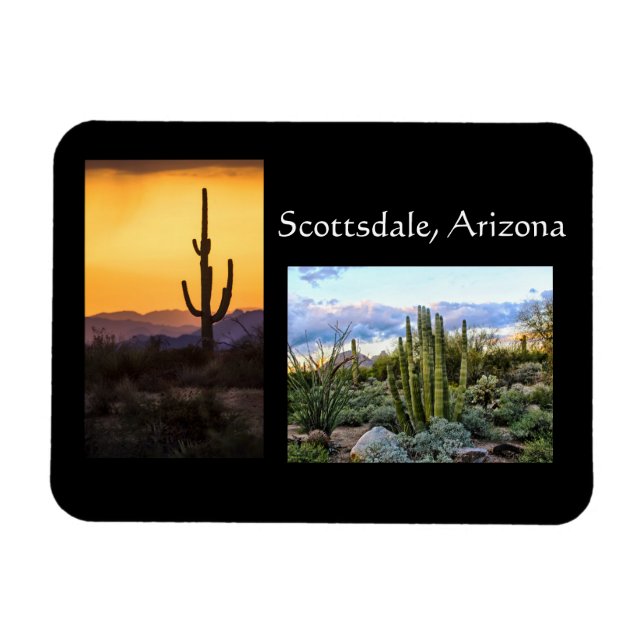 Landschaftsduft von Scottsdale Magnet (Horizontal)
