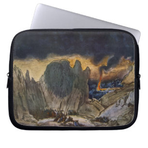 Landschaftsentwurf von Phedre, 1917 (Farbelitho) Laptopschutzhülle