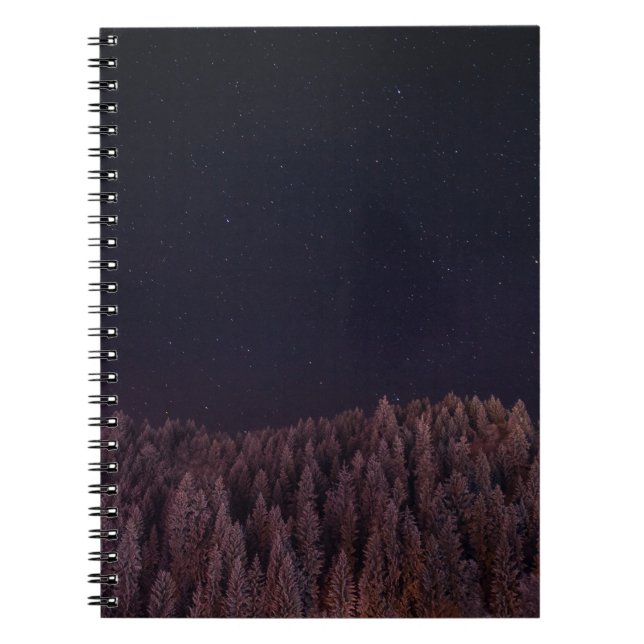 LANDSCHAFTSFOTO DER BÄUME NOTIZBLOCK (Vorderseite)