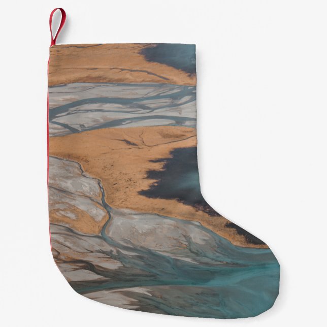 LANDSCHAFTSFOTOGRAFIE DER BERGE KLEINER WEIHNACHTSSTRUMPF (Vorderseite)