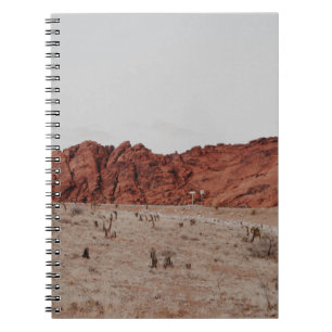 LANDSCHAFTSFOTOGRAFIE DER BERGE NOTIZBLOCK