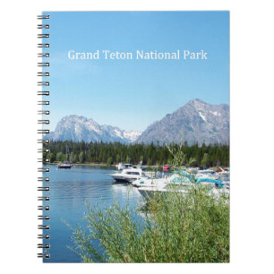 Landschaftsfotografie des Grand Teton Nationalpark Notizblock