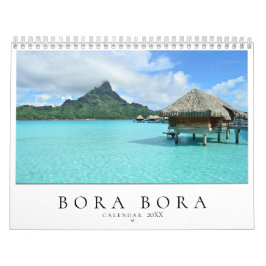 Landschaftsfotografie-Kalender Bora 20XX Kalender