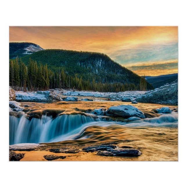 Landschaftsfotografie Poster (Vorderseite)