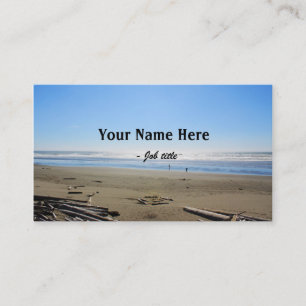 Landschaftsfotografie, Strand, Meer, Himmel Visitenkarte