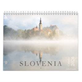 Landschaftsfotografie von Bled und Slowenien 2026 Kalender