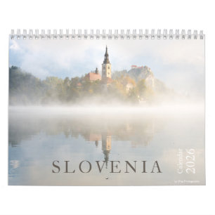 Landschaftsfotografie von Bled und Slowenien 2026 Kalender