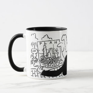 Landschaftsgärten oder Gartendesign Tasse