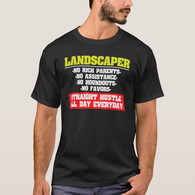 LANDSCHAFTSGÄRTNER T-Shirt (Vorderseite)