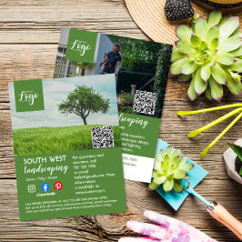 Landschaftsgärtnerbaum-Chirurg Flyer