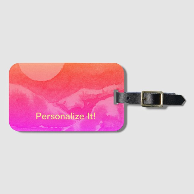 Landschaftsgepäck Gepäckanhänger (Vorderseite (Horizontal))