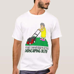 Landschaftsgestaltung von Aufgabe T-Shirt