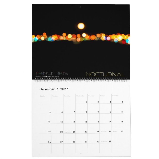 Landschaftskalender 2020 kalender (Dez 2027)