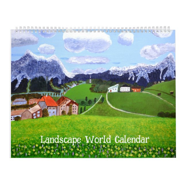 Landschaftskalender Kalender (Titelbild)