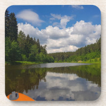 Landschaftslandschaft Canal Sky Belarus