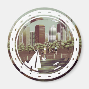 Landschaftsmagnet Magnet