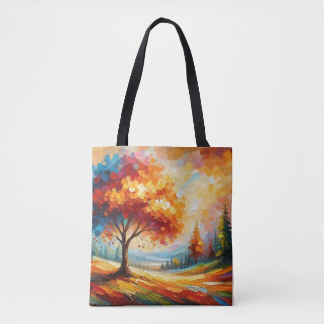 Landschaftsmalerei mit hellen Farben-96771 Tasche (Vorderseite)