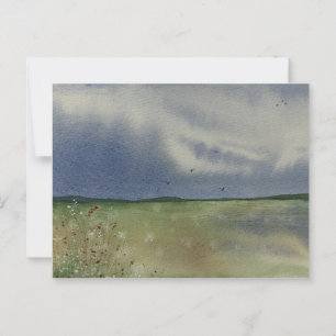 Landschaftsmalerei Postkarte