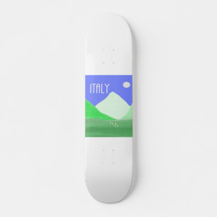 Landschaftsmalerei Skateboard