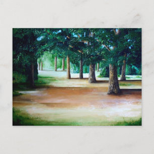 Landschaftsmalerei von Elin Bjorsvik Postkarte
