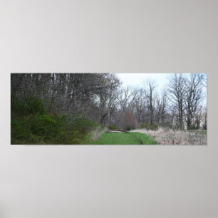 Landschaftspflege Foto Poster