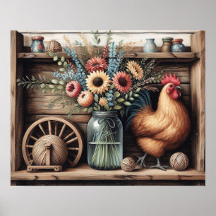 Landschaftsschutzgebiet Holz 4 Poster