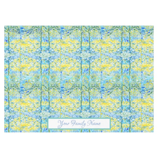 Landschaftstafel Tischdecke (Vorderseite (Horizontal))