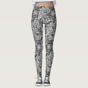 Landseebad Schwarz Leggings