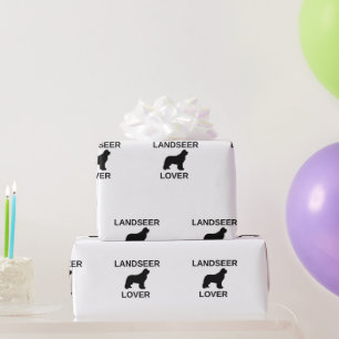 Landseer-Liebhaber Geschenkpapier