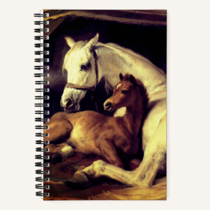 Landseer Pferde Notizbuch
