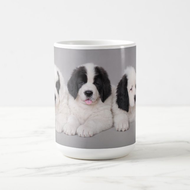 Landseer Welpe Kaffeetasse (Mittel)