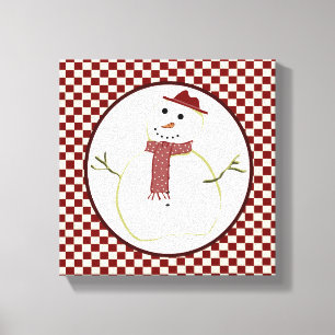 Landsnowman-Leinwand-Druck Leinwanddruck