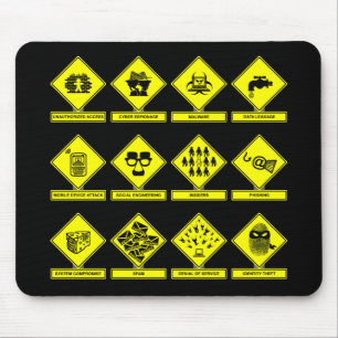 Landstraße der Drohungen Mousepad