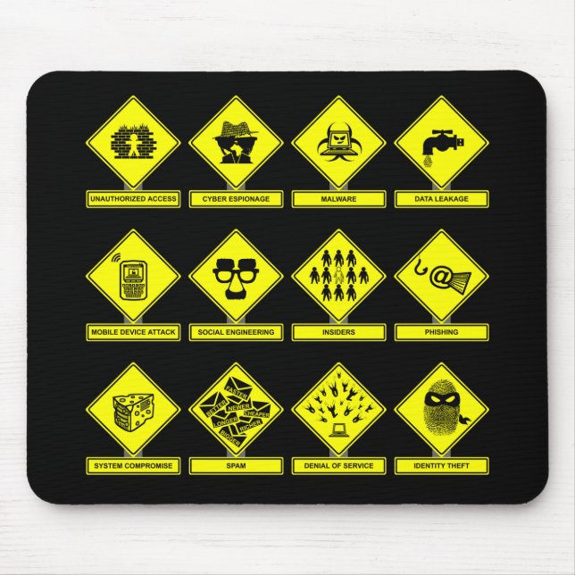 Landstraße der Drohungen Mousepad (Vorne)