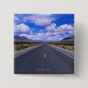 Landstraße durch Death Valley, Kalifornien Button