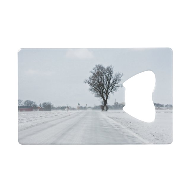Landstraße Geldbeutel Flaschenöffner (Vorderseite (Horizontal))
