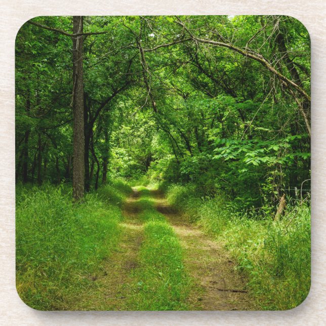 Landstraße Getränkeuntersetzer (Vorderseite)