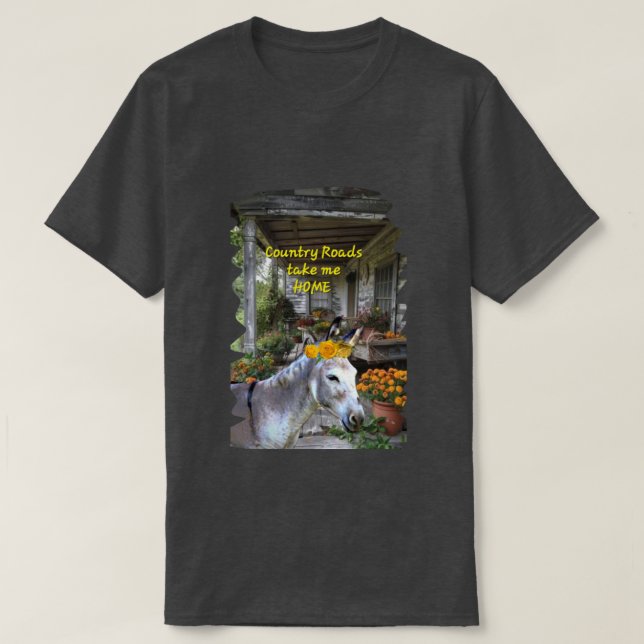 Landstraße T-Shirt (Design vorne)