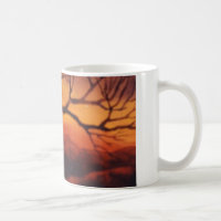 Landstraße Tasse ländlicher Sonnenaufgang nackter