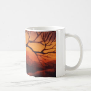 Landstraße Tasse ländlicher Sonnenaufgang nackter 