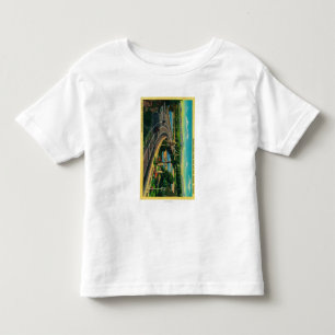 Landstraßen-Brücke über Santa Ana River Kleinkind T-shirt