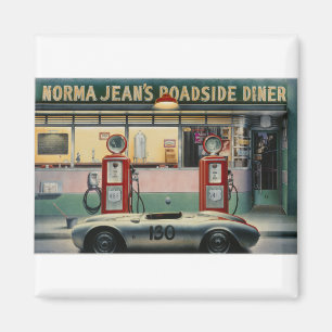 Landstraßen-Kalender Girl.tif des Magnet