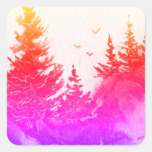 Landstraßen Landschaft und Natur Sticker