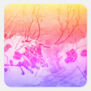 Landstraßen Landschaft und Natur Sticker